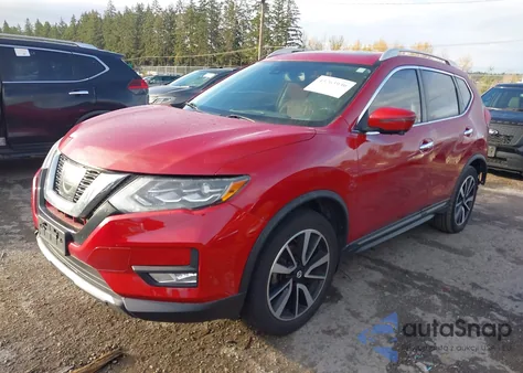 2017 Nissan Rogue Sl z USA, uszkodzony, nr VIN JN8AT2MVXHW278771